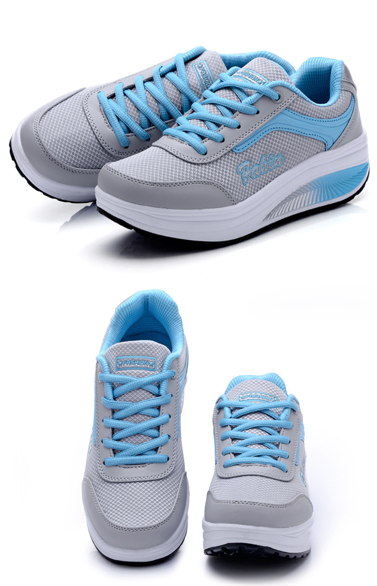 新款8372春秋女子网面正品运动鞋超轻透气跑步鞋摇摇鞋旅游鞋8391