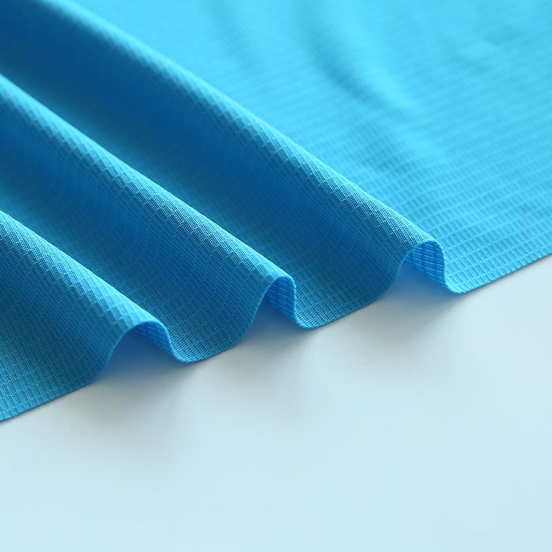 Functional Sports Yoga Fitness Clothing Fabric Jacquard Mesh Fabric Knitted Cloth