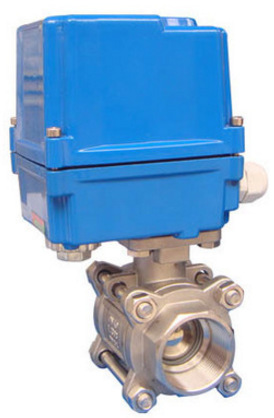 电气动阀 q911电动内螺纹球阀 微型电动丝扣浮球阀 不锈钢球阀