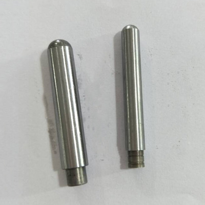 导柱6*45*m3/m4 8*45*m4内牙带小台阶5mm热处理加硬导杆 轴承杆