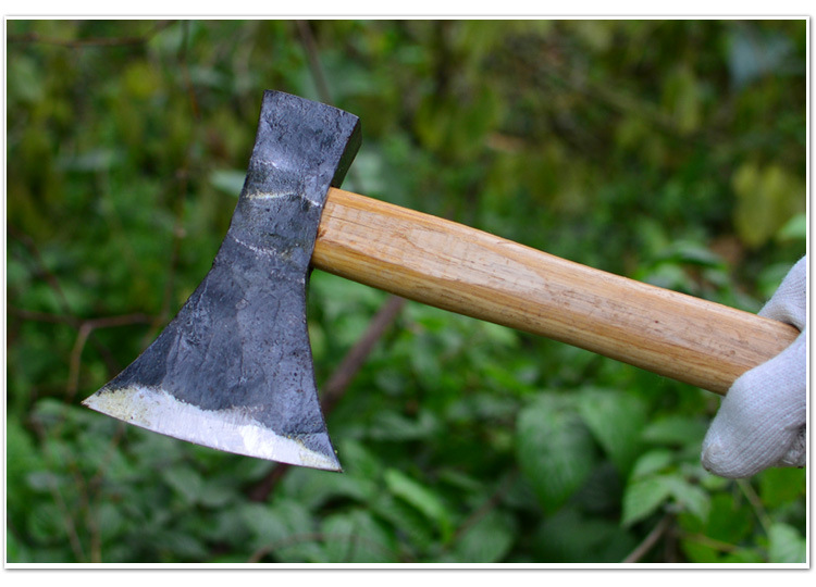 立锦锻打小斧头 木工砍柴斧头 劈柴斧头 农用户外砍柴小斧头