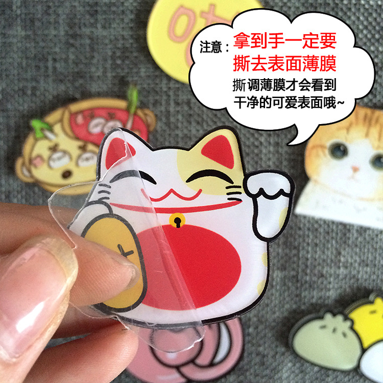Sushi Rice Ball Donut Food Candy Creative Fridge Magnet Magnet Sticker Buckle Magnet Wholesale