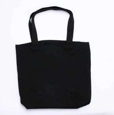 1 厂家直销 简约丝印黑色帆布包 加厚购物袋 手提包 特价定做logo