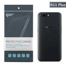 GOR 适用于OPPO R11S保护壳 R11 Plus手机保护套 透明TPU软壳