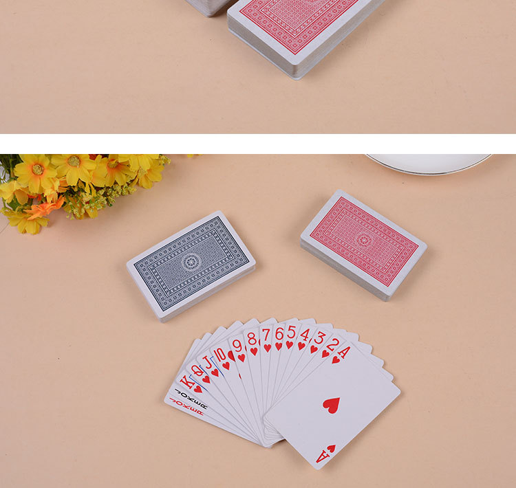 广告扑克牌定制 娱乐休闲礼品 扑克塑料 制作桌游游戏纸牌 批发详情10