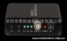 1080P AHD to CVBS+VGA+HDMI高清转换器 可环出loopout 支持8MP
