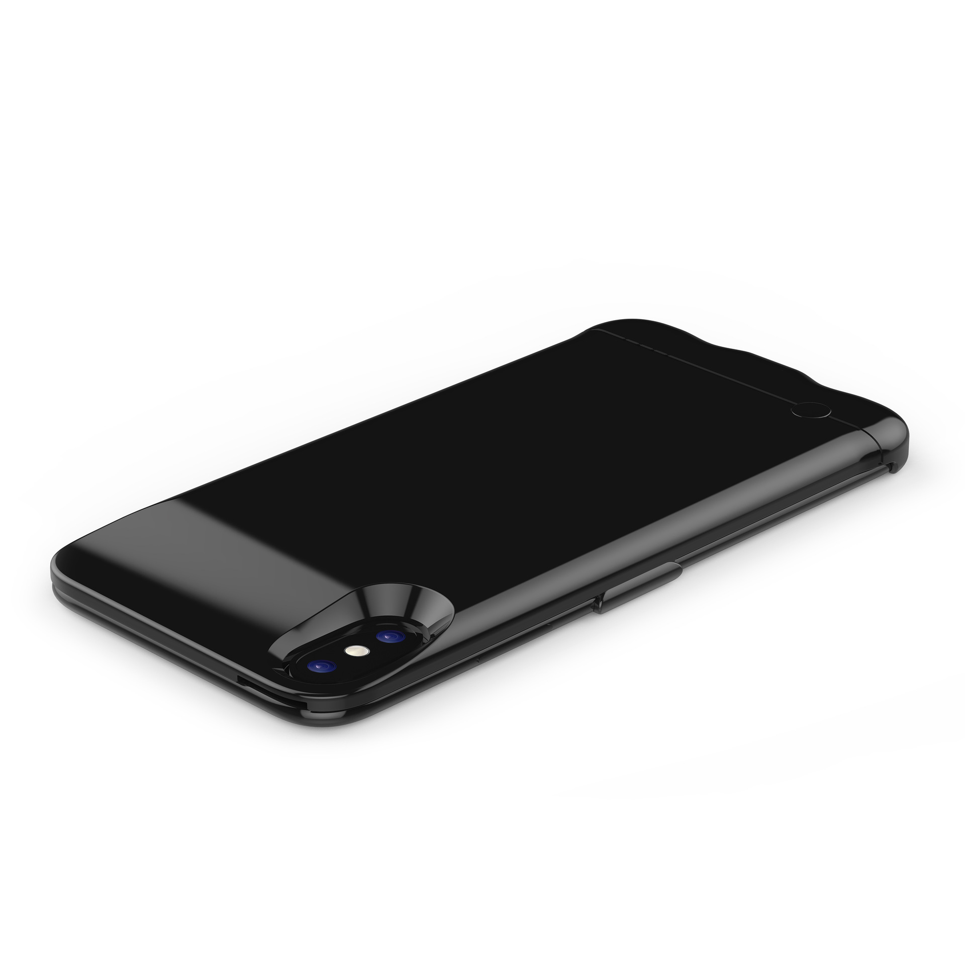 iphonex背夹电池卡扣背夹电池后背电源手机苹果x背夹电池6背夹电池500