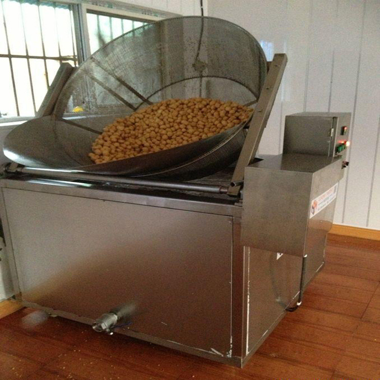 电加热型土豆条全自动油炸锅 豆腐泡油炸锅 不锈钢材质质量哪家好