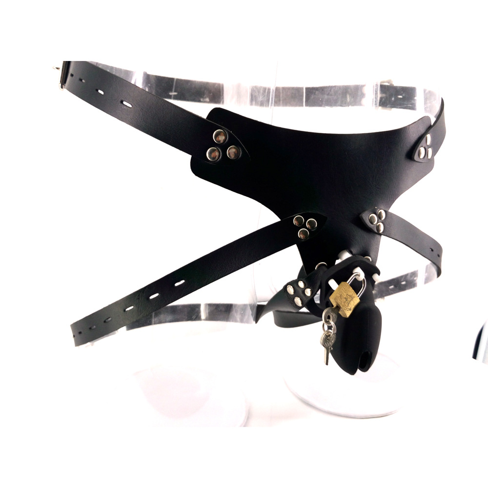 硅胶穿戴贞操装置 阴囊锁 贞洁器 男用阴茎环防出轨性用品 直销