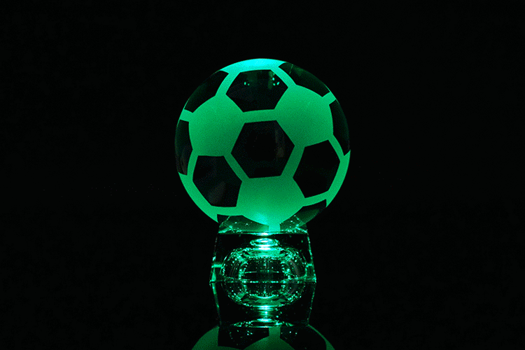 10寸透明nba水晶球 创意玻璃水晶工艺品 招财风水球家居装饰摆件