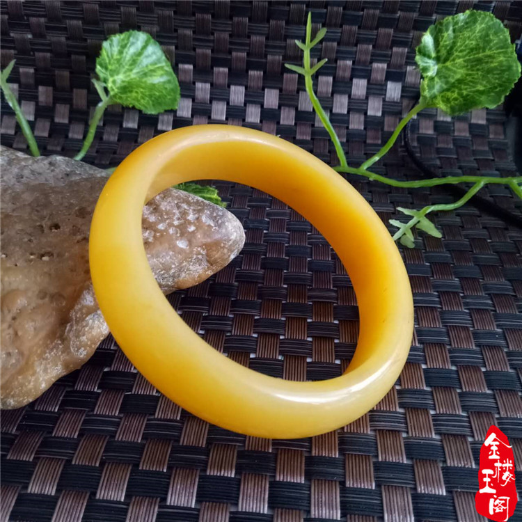 批发玉器新疆戈壁料金丝玉镯子 黄金玉黄龙玉手镯玉环批发-阿里巴巴