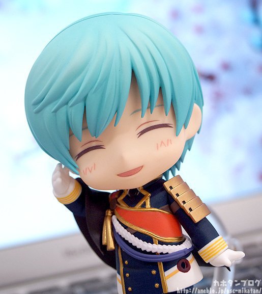 q版黏土人 581#刀剑乱舞 online 一期一振 可动换脸盒装公仔