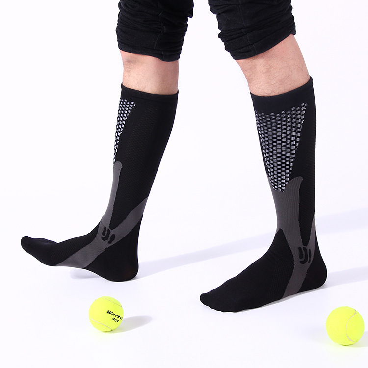 压力袜  魔力袜 压缩跑步运动袜magic compression socks