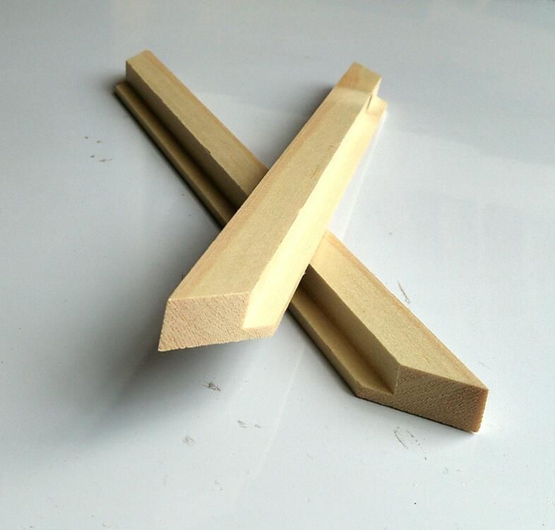 05cm外框条 相框条 实木松木线条厂家直销1.5*2.4cm