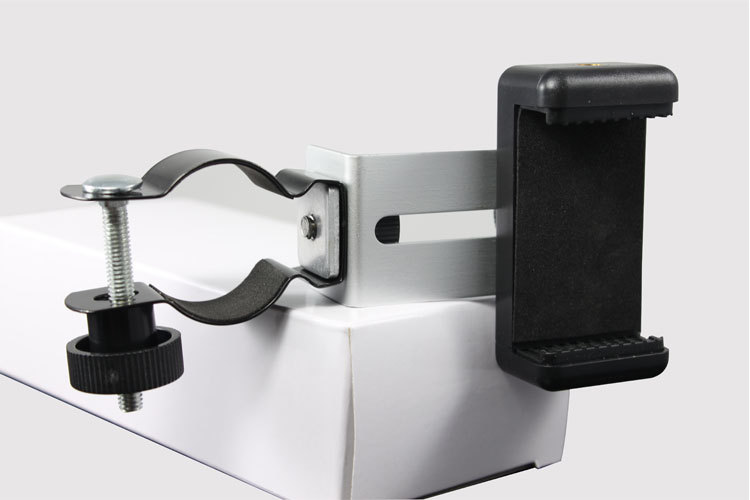 小口天文望远镜手机转接夹(通用手机支架)望远镜手机夹可伸缩