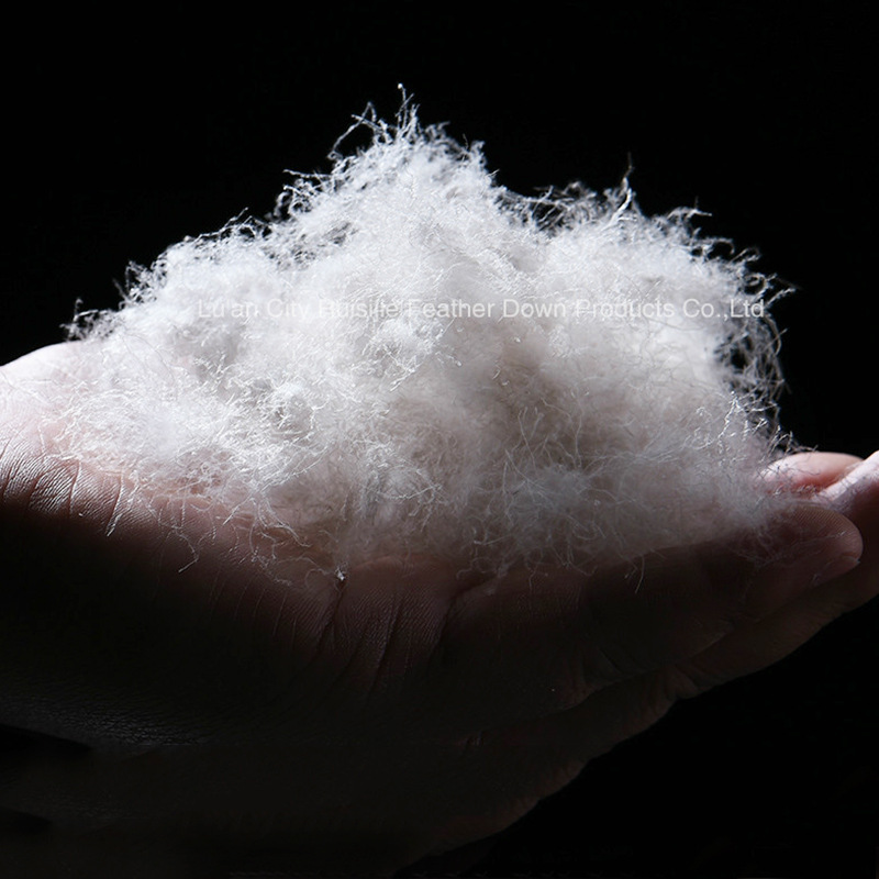 羽绒厂家批发90灰鹅绒大朵 新国标水洗高蓬松优质纺织原料羽绒 可