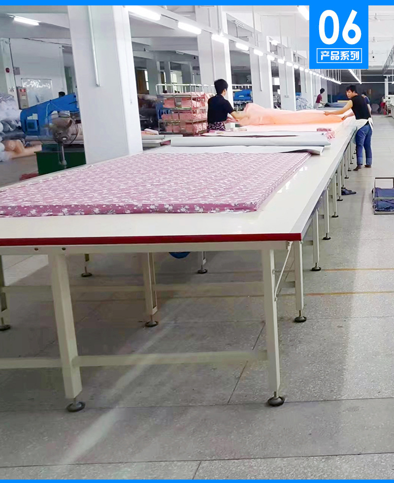 闽黔金属服装厂半自动气浮裁剪台 钢制吸风裁剪台裁床气浮式裁床