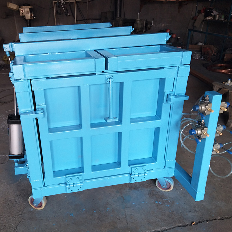 青岛模具厂家专业制造发泡模具冰柜发泡成型模钢铝发泡模