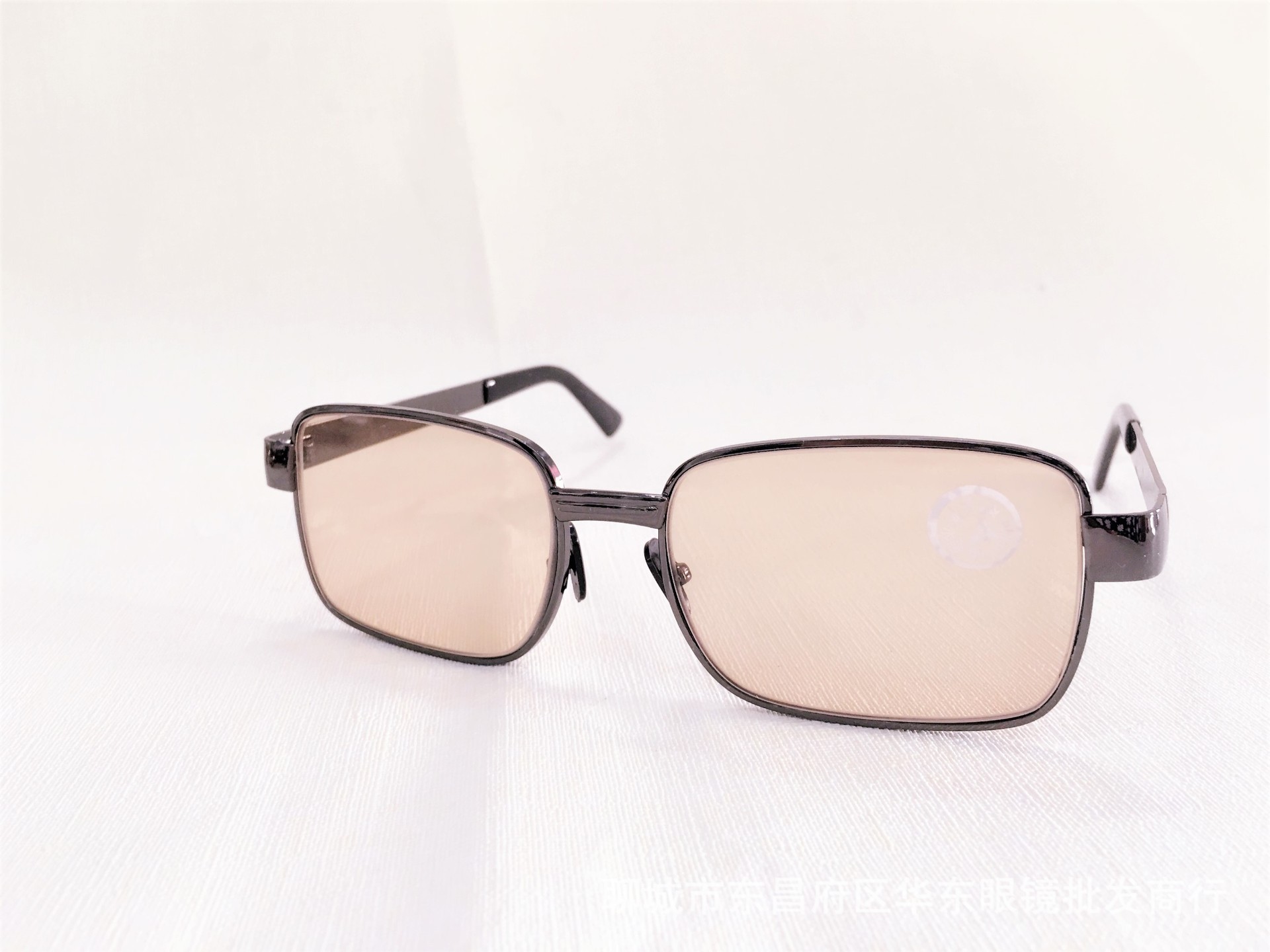 加厚人造水晶玻璃老人镜 平光眼镜 光学玻璃镜片