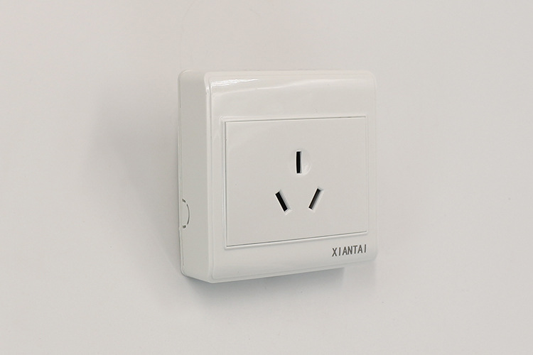 明装三孔16a空调插座 86型明装墙壁插座 厂家供应明装插座