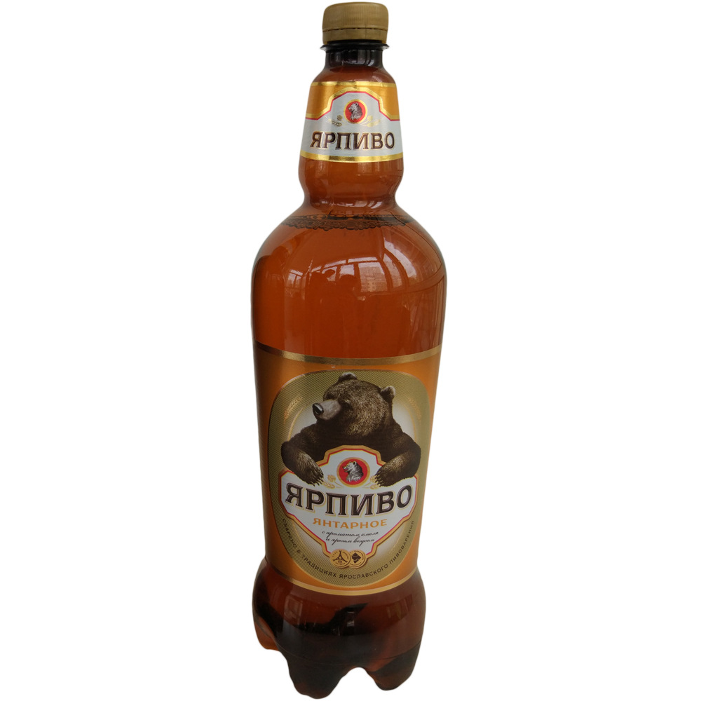 俄罗斯进口熊脾气牌淡色啤酒