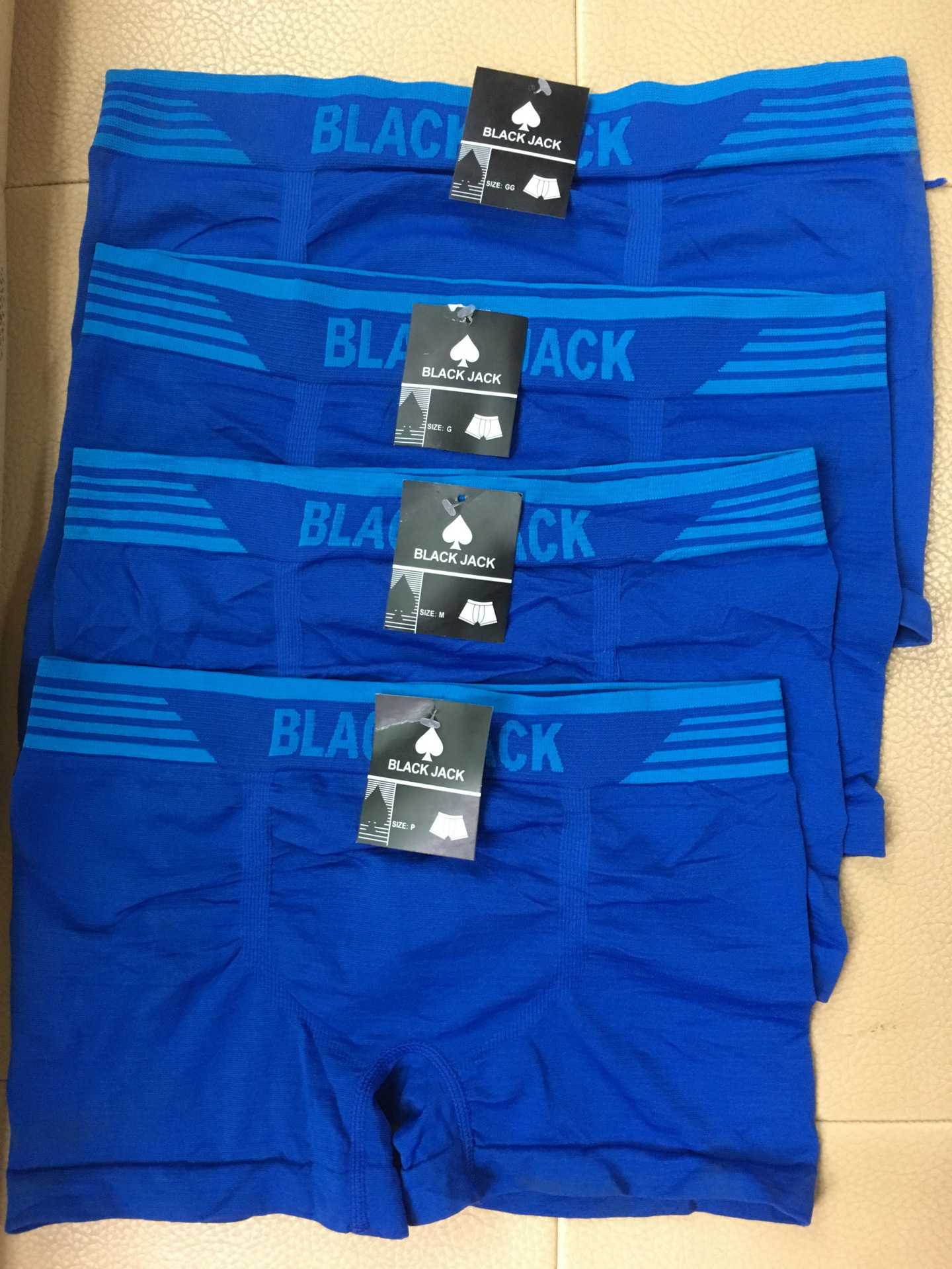 men boxer 无缝涤纶男士内裤 透气抗菌平角裤 厂家直销