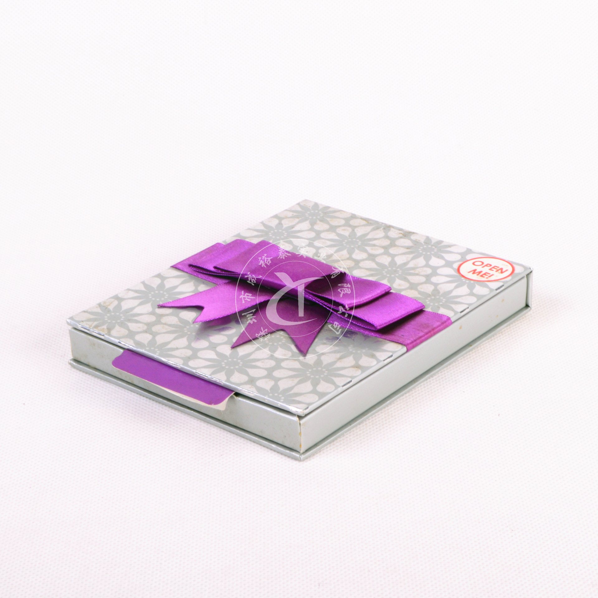 深圳厂家生产高档生日卡片包装礼盒 丝带蝴蝶结纸盒8折优惠