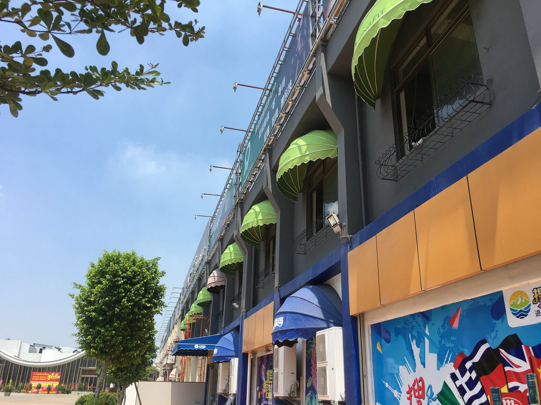 遮阳棚批发 户外欧式铝合金西瓜篷 弧形窗户装饰遮阳蓬雨棚