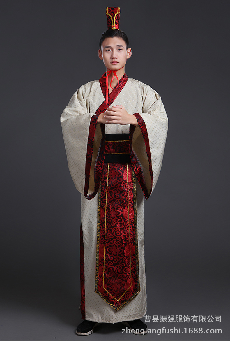 传统汉服男戏服古代书生侠客服装演出舞台汉服改良男装影视古装