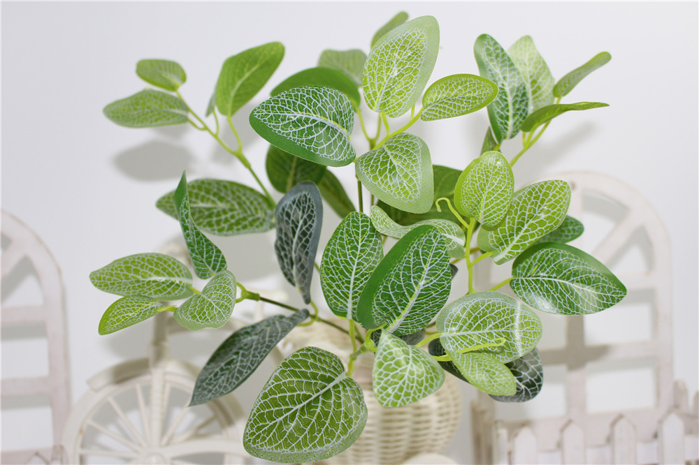 叶手感仿真叶_7杈40 手感仿真叶厂家 冷水叶酒叶燕尾叶 - 阿里巴巴