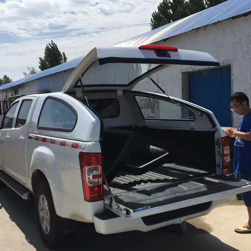 五十铃d-max皮卡车运动款后盖改装 掀背版后盖 皮卡车货箱改
