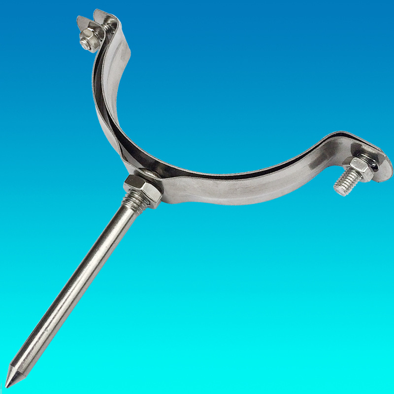 厂家直销圆形管夹20-160pvc立管夹 排水管全不锈钢ppr金属水管卡