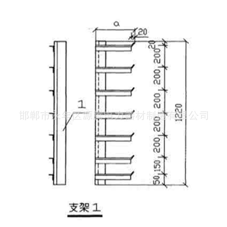生产热浸镀锌弱电托架电缆沟支架 角钢弯曲弧度电缆支架组合支架