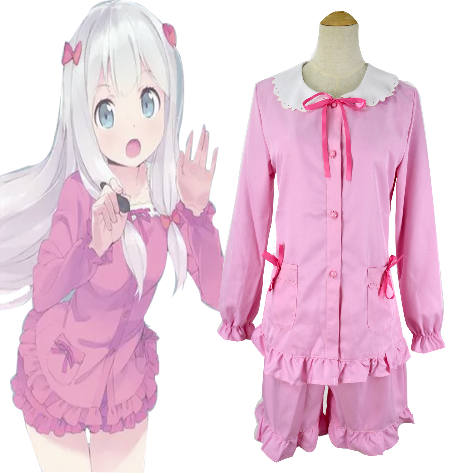 我的妹妹是黄漫埃罗芒阿老师同款纱雾睡衣cosplay服装现货