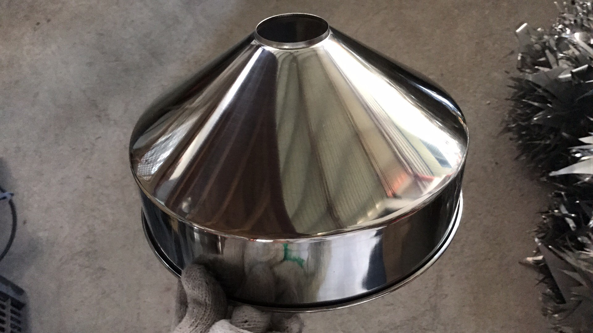 厂家工业大号漏斗不锈钢厨房用品宽口料斗磨豆浆机械无磁油漏定制