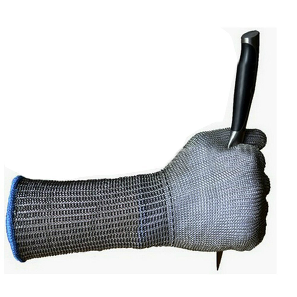 五指安全防护不锈钢金属防割手套 屠宰 木工 裁剪 杀鱼专用手套