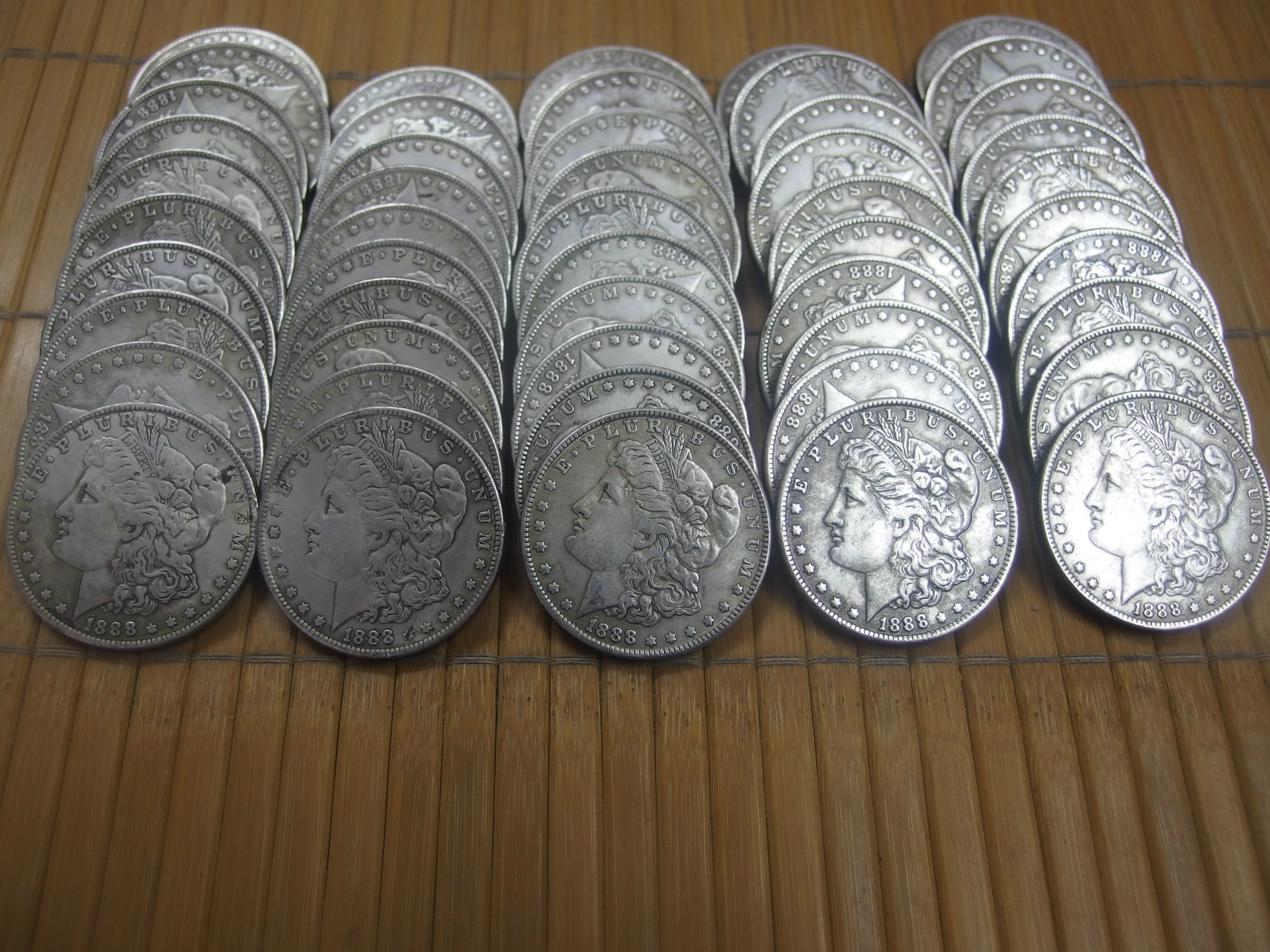 苗银币魔术道具 美国摩根币 外国银元 摩根银币1888年外贸热销