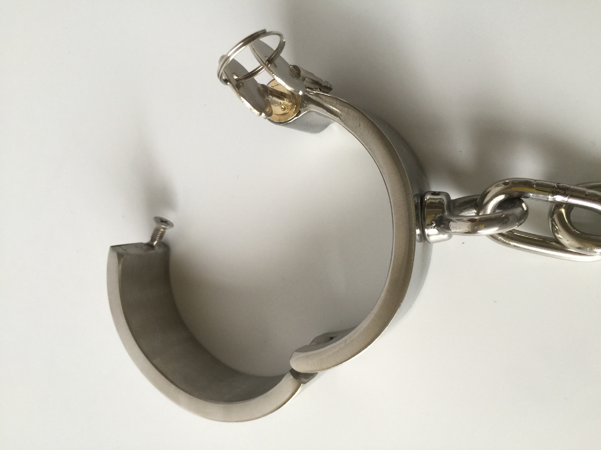 黑帝正品 不锈钢圆锁脚镯 成人情趣用品批发 诚邀大力加盟