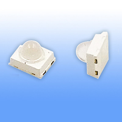 厂家直销金线铜支架 2835带透镜15度红光led