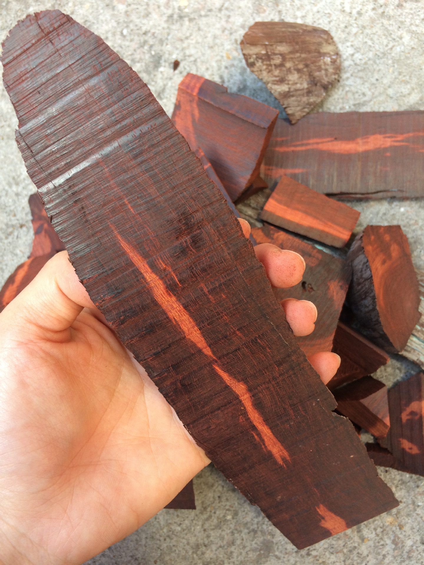 正宗印度小叶紫檀原料拆房老料 木料 小料 边角料 佛珠 摆件文玩