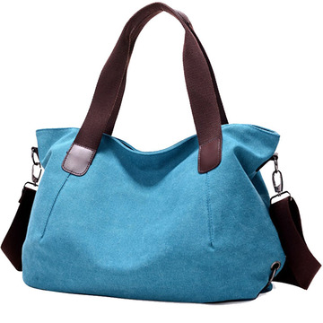 工厂订制批发新款韩版单肩帆布包女包休闲包外出斜挎包手提包