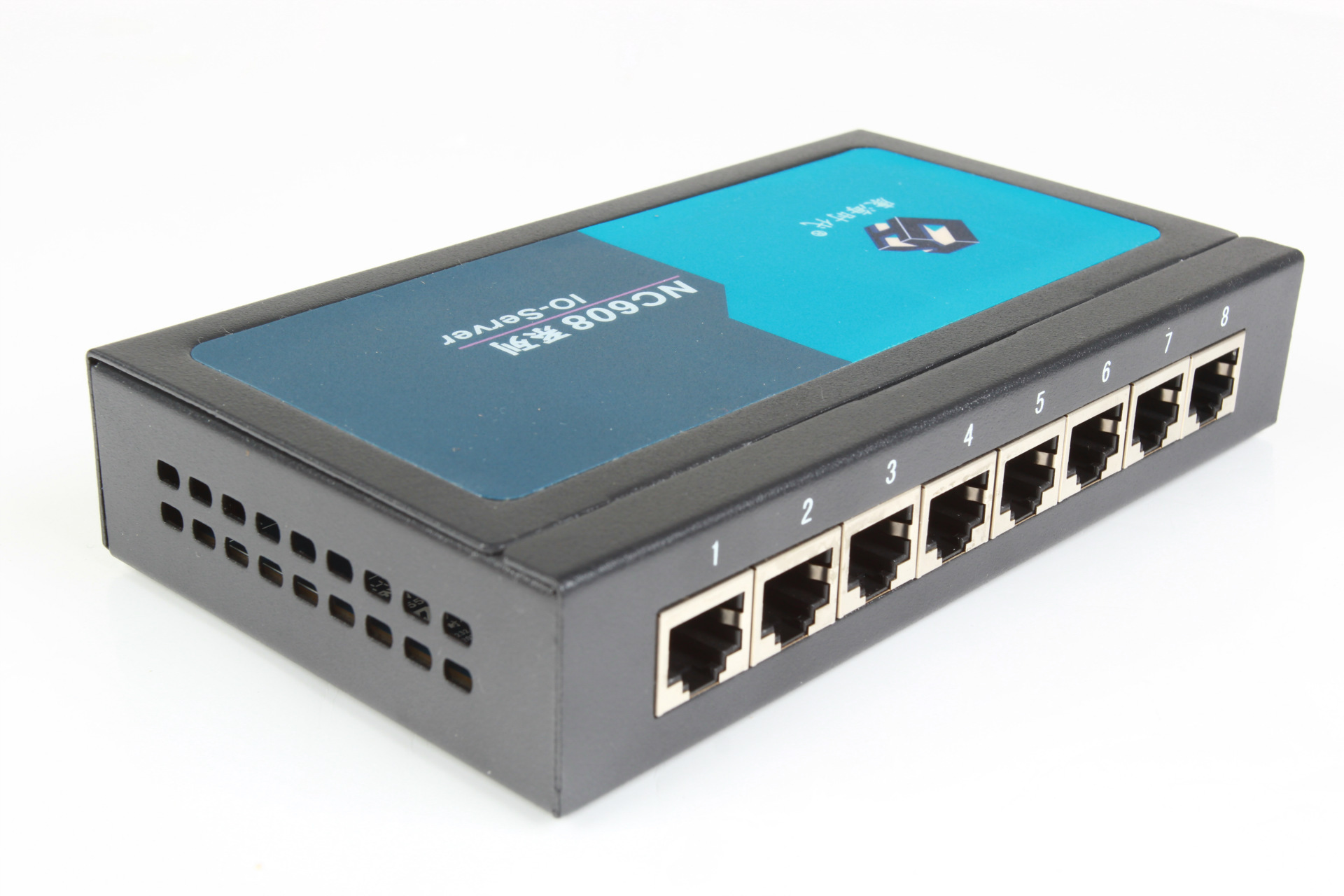 全新原装康海时代 nc608b (232/485) 桌面式串口服务器