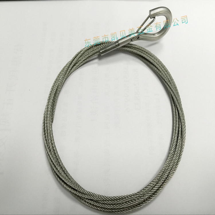 hook hanging kits 钩子钢丝绳 县吊挂钩系统 灯具吊线锁线器配件
