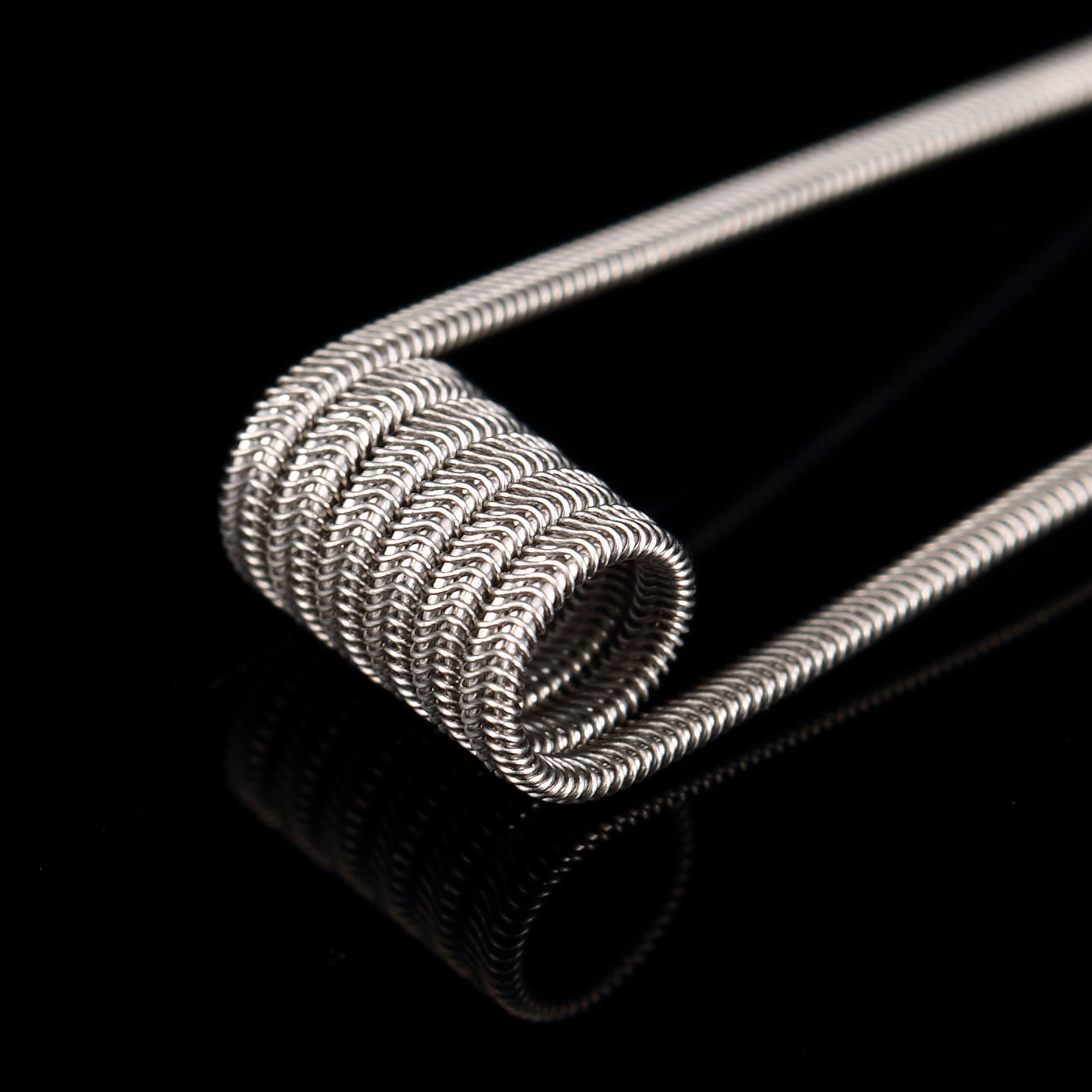 ni80丝fused clapon coil 发烧友大烟雾克莱普顿花丝式秒铠龙丝