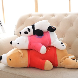 趴趴熊抱枕毛绒玩具