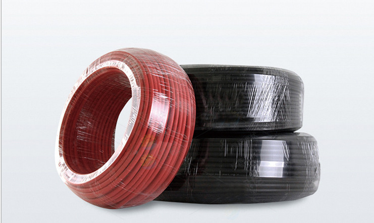 促销太阳能光伏电线电缆 太阳电缆专用电线 pv1-f光伏电缆4mm2