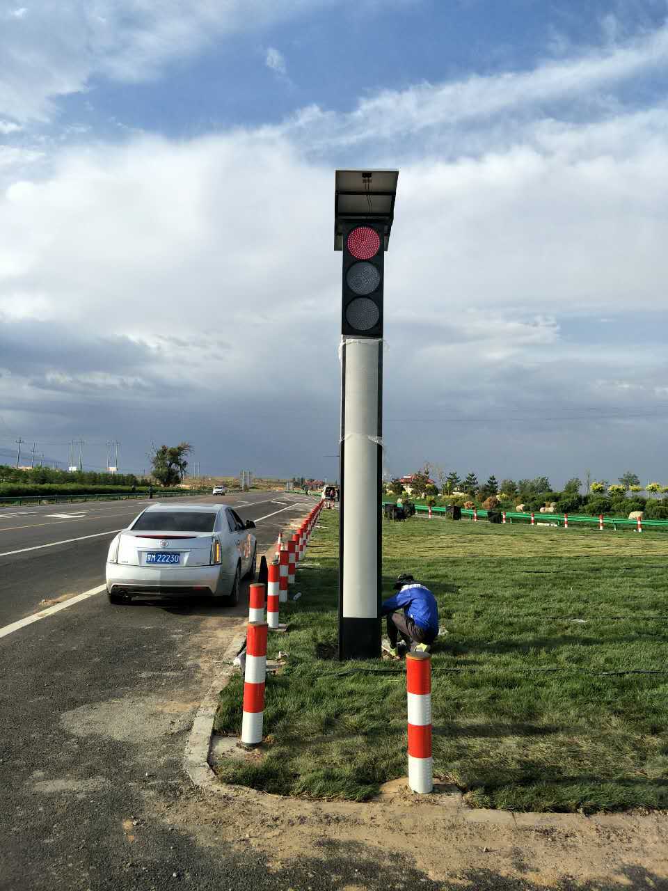 一体式人行交通信号灯 人行倒计时交通红绿灯 led交通警示灯-阿里巴巴