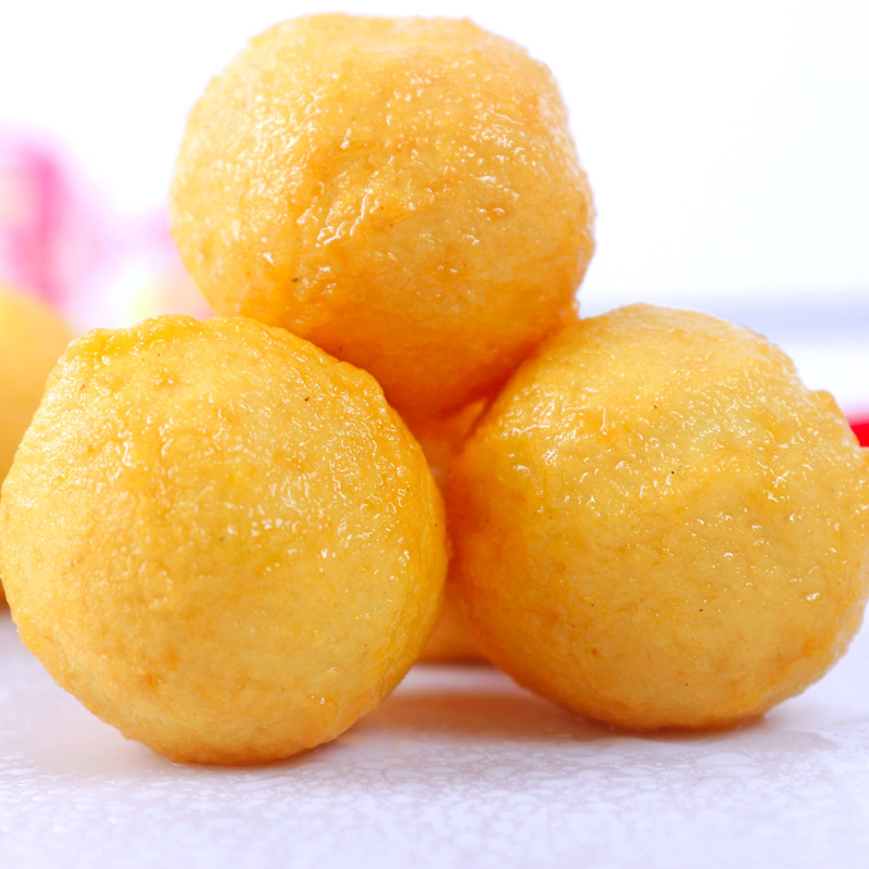 惠海黄金鱼蛋 便利店咖喱鱼蛋炸鱼蛋火锅食材五斤装 约13g/粒