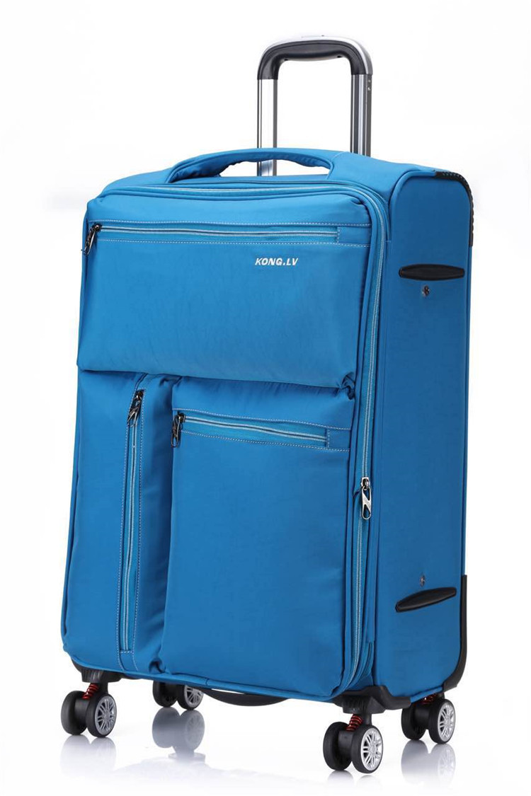 牛津布内置拉杆箱万向轮旅行密码箱商务登机托运箱子