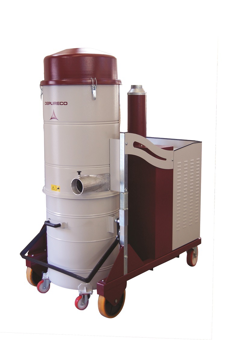 大型工业重工业用吸尘器380v进口品牌意柯西depureco工业吸尘器吸铁屑